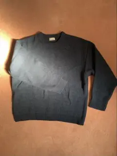 JUNRED ダークブルー ニット・セーターMサイズ