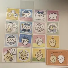 ちいかわ　シール　ステッカー　カード　ハチワレ　うさぎ