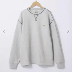 PENNEYS THE FOX ワンポイントロゴ刺繍 ステッチ配色ワッフル