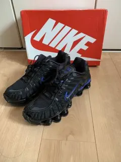 【新品/日本未発売】NIKE SHOX TL ブラック×ブルー 26.5cm