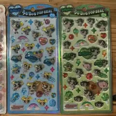 【正規品】　パワパフガールズ うるちゅるPOPシール 2枚セット