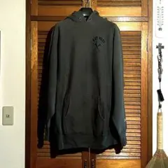 Champion ビンテージ フーディ 90s 青刺繍タグ ダークグリーン