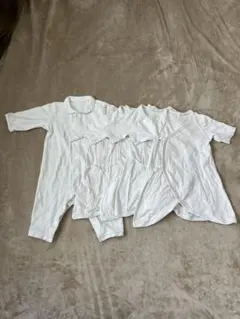 50〜70 ベビーコンビ肌着 エアリズムロンパース4点セット