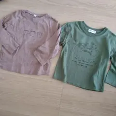 子供☆長袖カットソー2点セット