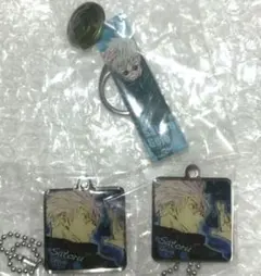 呪術廻戦 五条悟 校章ボタチャームセット