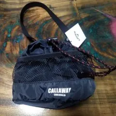 新品未使用　キャロウェイ　CALLAWAY　黒　ミニポーチ　カートバッグ　美品