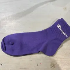 Champion パープル ソックス 23cm〜25cm