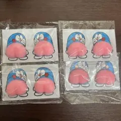 ら*む様 ドラえもんタイプ　可愛いお尻デザインのステッカー 2セット(4個入り)