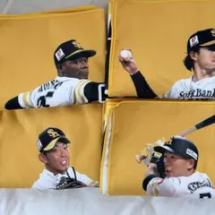 福岡ソフトバンクホークス 選手タオル４枚セットのサムネイル