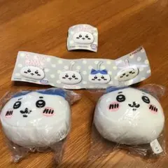 ちいかわ もちもちフェイスマスコット ハチワレ 2個セット