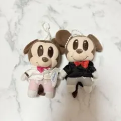 ディズニー ミッキーマウス ぬいぐるみ スーツ タキシード 結婚式 マスコット