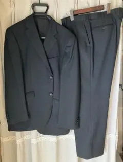 AOKI 秋冬　エレクールビジネススーツ　チャコールグレー　L L