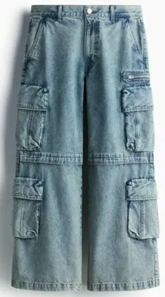 デニム カーゴパンツ