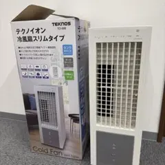 ★美品・付属品完備★TEKNOS 冷風扇スリムタイプ TCI-008 リモコン付のサムネイル