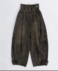 PRANK PROJECT ハイウエストバナナレッグレッグデニム 38