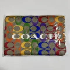 新品未使用★COACH マフラータオル★コーチ 非売品 レア 希少 限定品