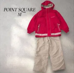 POINT SQUARE スキーウェア M 赤