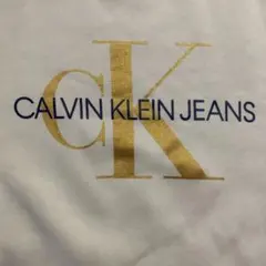 CALVIN KLEIN JEANS ホワイトスウェット M