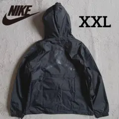 新品 ナイキ ジョーダン フルジップ ナイロンジャケット ブラック XXL
