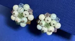 コスチュームジュエリー　イヤリング　ヴィンテージ