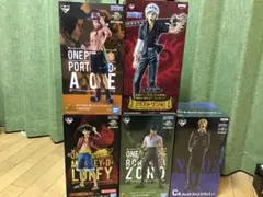 ワンピース　一番くじ　５体セット