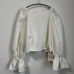 【タグ付き】w closet ホワイト 白 ボレロ 長袖 2wayのサムネイル