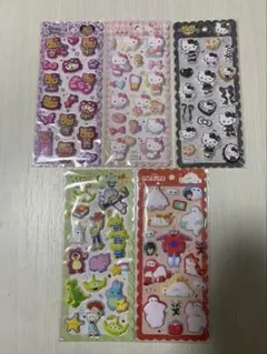 サンリオ　ディズニー　マシュマロシール