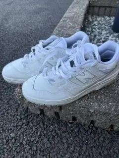 New Balance 550 White with nb 103 white