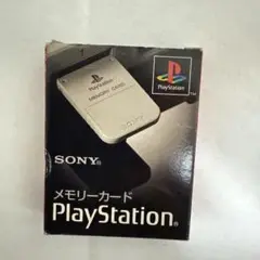 未使用 SONY PlayStation メモリーカード SCPH-1020