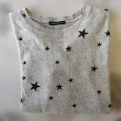 レディーストップス　ボア起毛　グレー　LIPSTAR