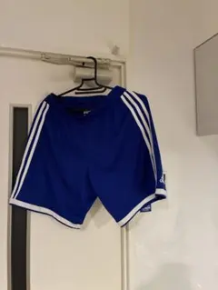 adidas ゲームパンツ 青