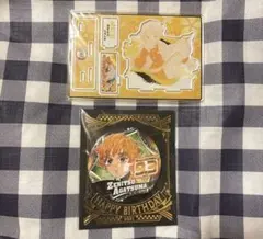鬼滅の刃 我妻善バースディ缶バッジ 名場面ジオラマフィギュア 2021