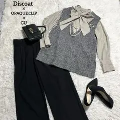 セレモニー 3点セット✨入園式　入学式　卒業式　卒園　ベスト　ママスーツ★黒　M