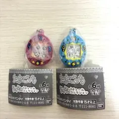 たまごっち　シャカシャカチャームコレクション　まめっち　まるっち　ガシャポン