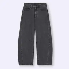 GU　バレルレッグパンツ