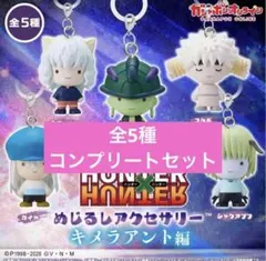 HUNTER×HUNTER めじるしアクセサリー コンプリート 全５種