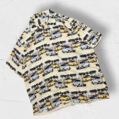 希少レア】Y2K ROCAWEAR 刺繍ロゴ ボーダー ポロシャツ オレンジ 