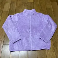ユニクロキッズ　フリース140cm ラベンダー