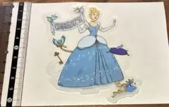 シンデレラステッカーシール　ディズニーストア