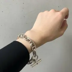 アンカーチェーンブレスレット GMサイズ S925 P メキシカンジュエリー 