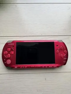 【SONY】PlayStation Portableレッド（PSP-3000）