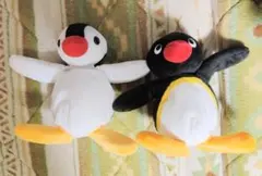 ！ 即購入OK ピングー お手玉ぬいぐるみ 2体セット ピングー ピンガ