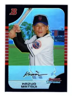 Bowman Chrome Refractors Kazuo Matsui