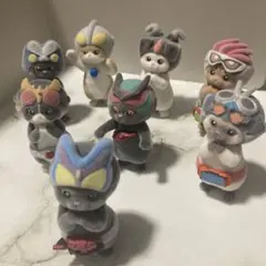 仮面にゃいだーシリーズ　9体