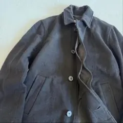 2007's OLD GAP wool×nylon long coat S