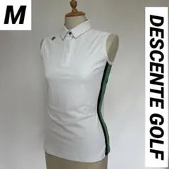 【DESCENTE GOLF】ノースリーブシャツ　Mサイズ　ゴルフウェア