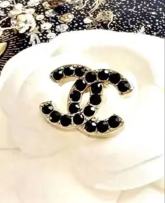 シャネル　ピンズ　ブローチ　バラ　アンティーク　ネクタイピン CHANEL ピンブローチ ピンバッジ ピンズ ヴィンテージ シンプル
