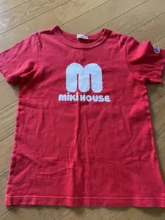 MIKI HOUSE Tシャツ レッド サイズ1のサムネイル