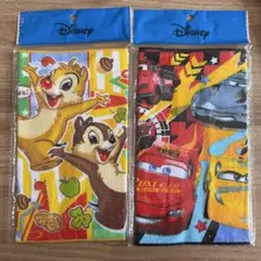 ディズニー タオルハンカチ 2枚セット チップとデール カーズ