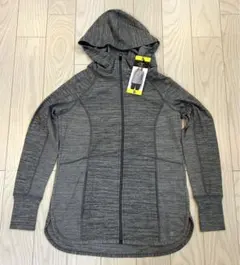 【新品タグ付】 チャンピオン フルジップ フード付きジャケット S グレー